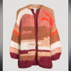Maiami Women's hand knit cardigan, size S/M
